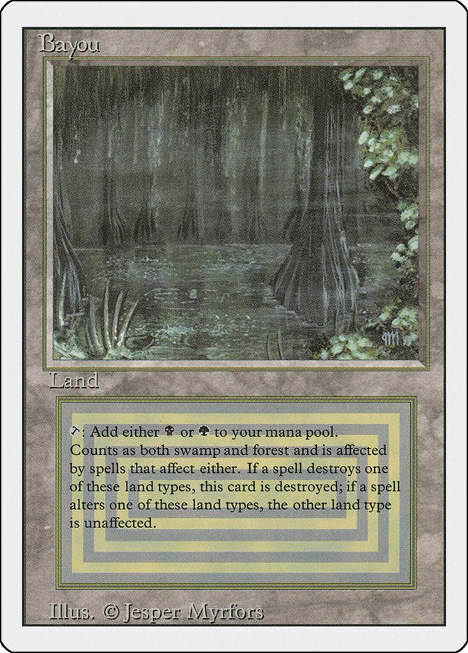 myday公式アカウント01　Bayou MTG 3ED 英語版 Bayou [3ED - N/A] – Trade Binder
