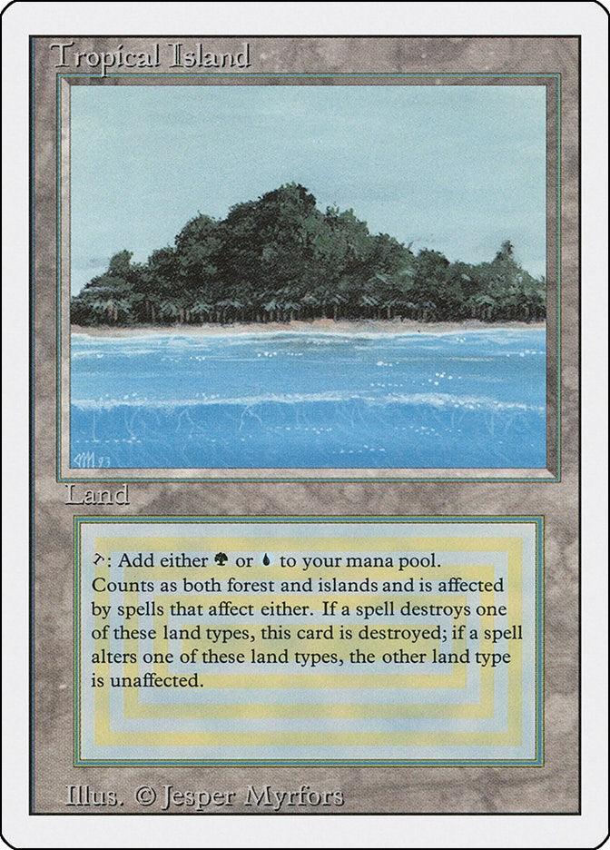 MTG Tropical  英語 リバイズド 3ED Tropical Island [3ED - N/A] – Trade Binder