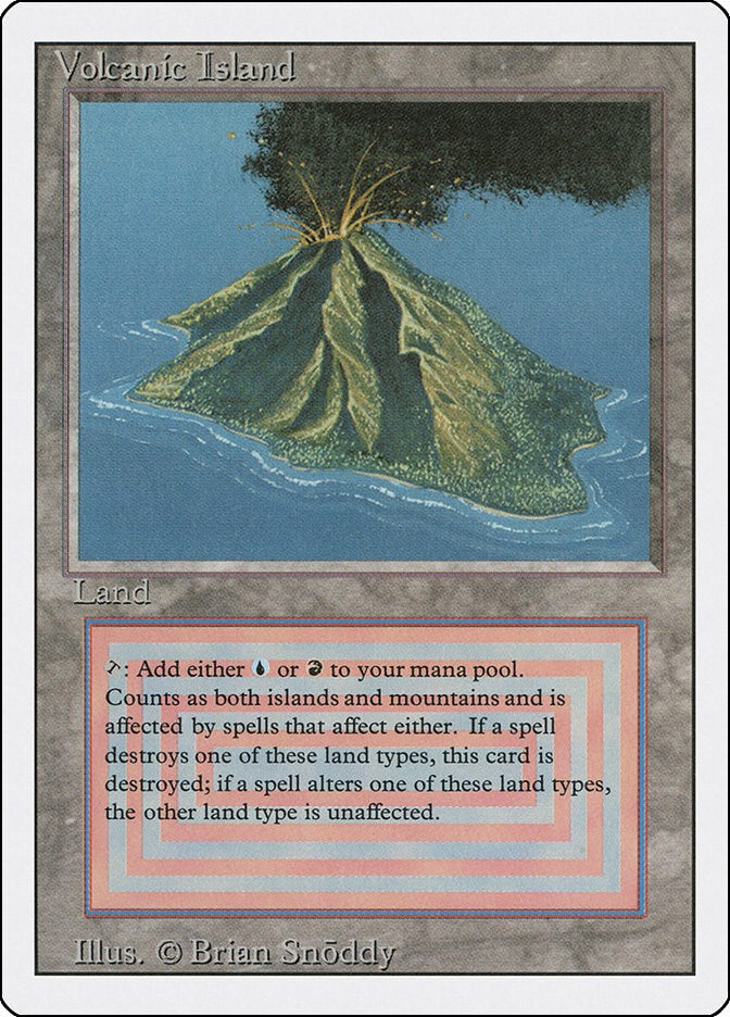 Volcanic  MTG 3ED デュアルランド Volcanic Island [3ED - N/A] – Trade Binder
