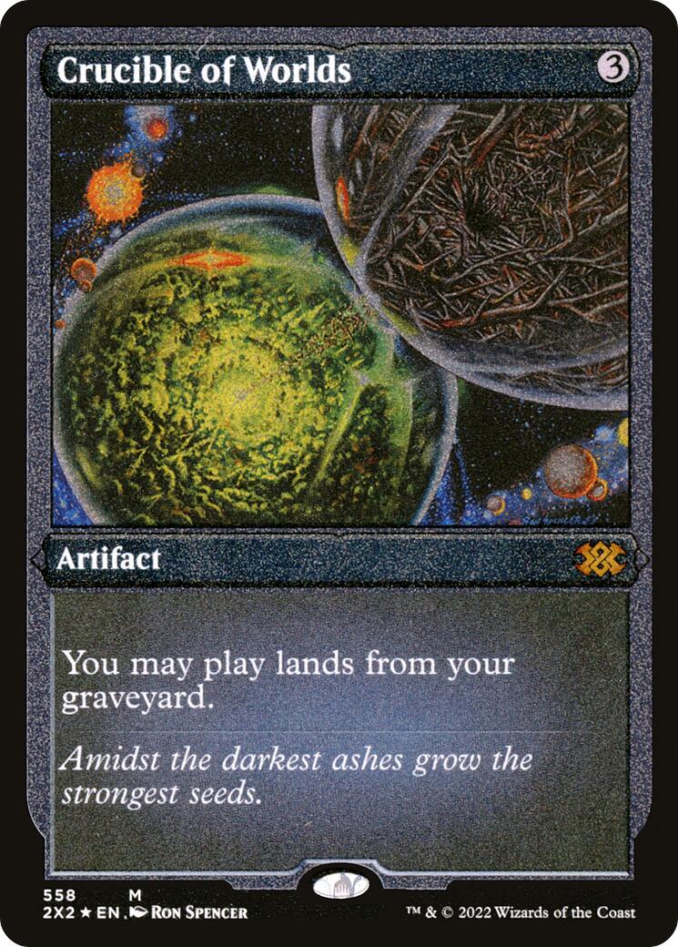 Crucible of Worlds (Foil Etched) [2X2 - 558] – Trade Binder