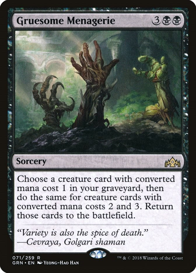 Gruesome Menagerie [GRN - 71]