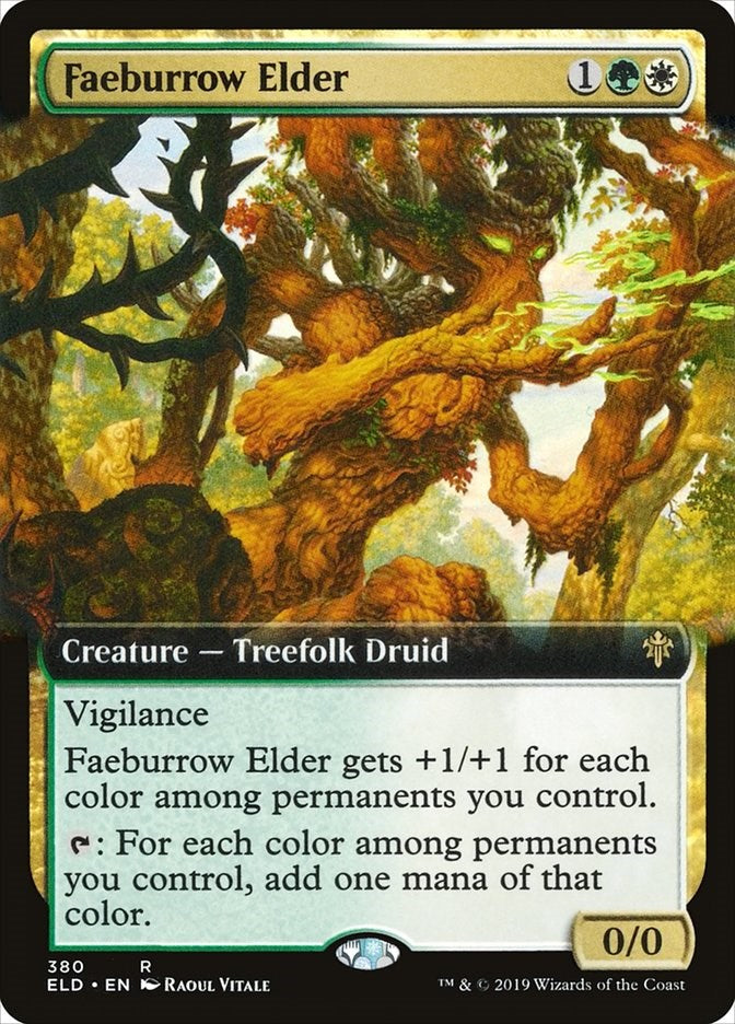 Faeburrow Elder (Extended Art) [ELD - 380]