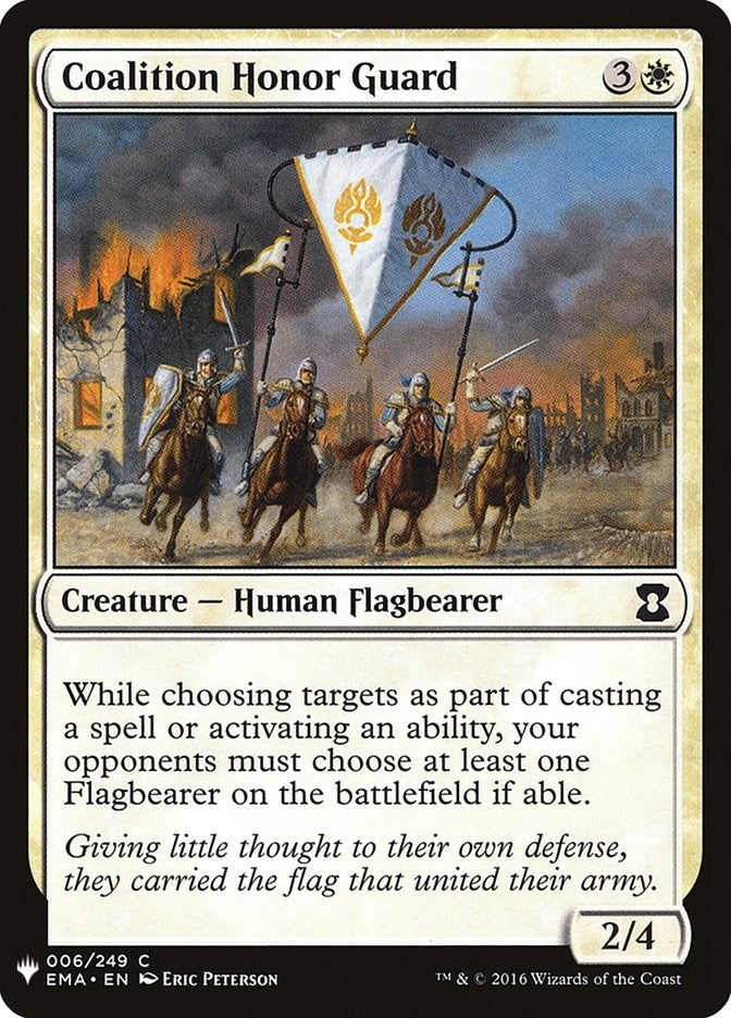 Coalition Honor Guard [LIST - 6]