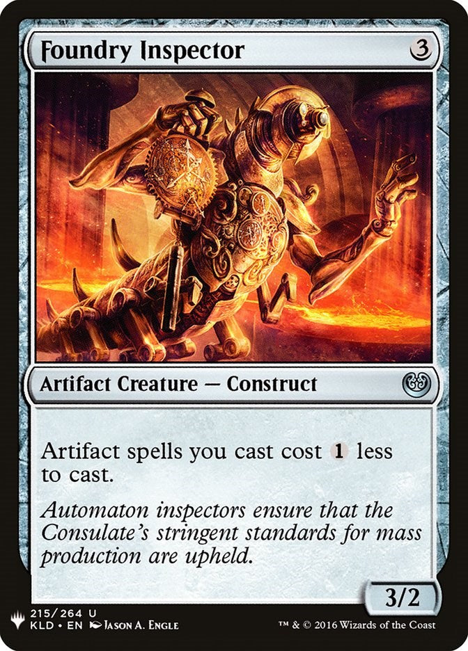 Foundry Inspector [LIST - 215]