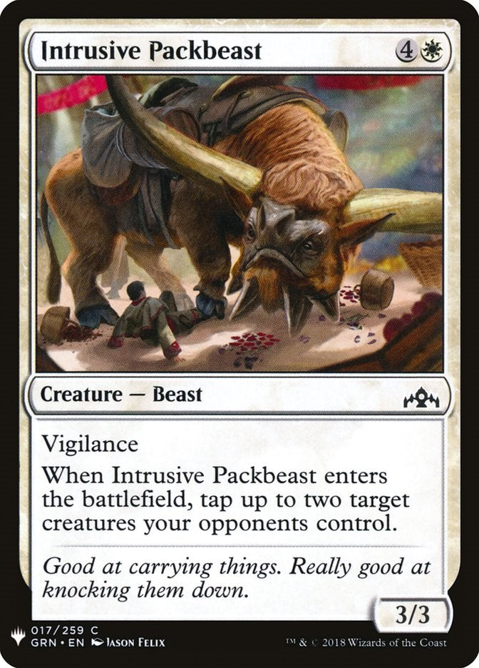 Intrusive Packbeast [LIST - 17]