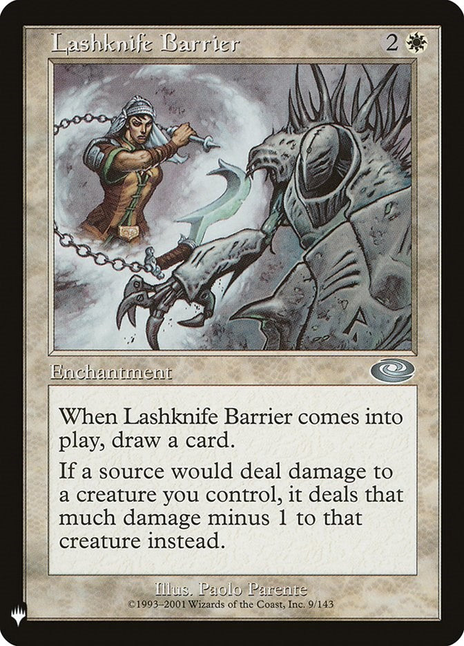 Lashknife Barrier [LIST - 9]
