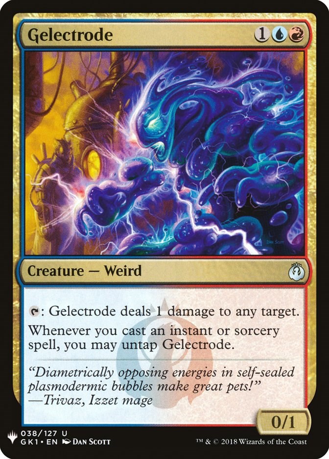 Gelectrode [LIST - 38]
