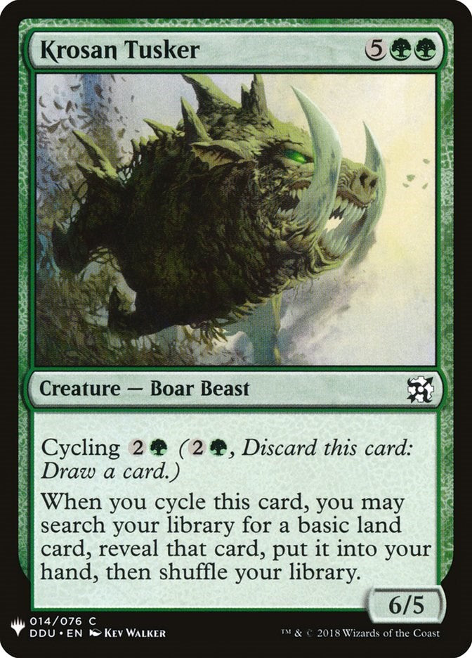 Krosan Tusker (DDU) [LIST - 14]
