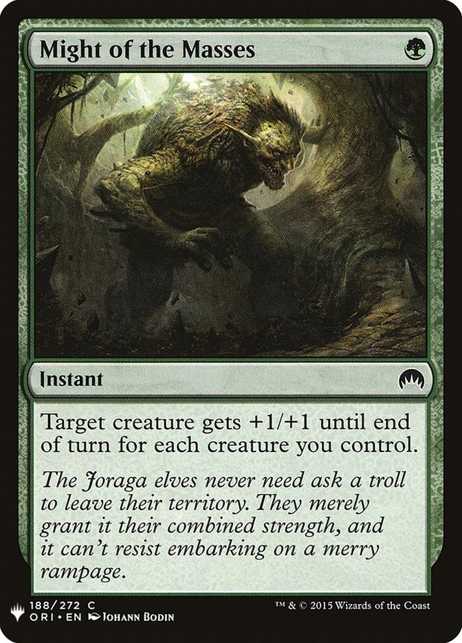 Might of the Masses [LIST - 188]