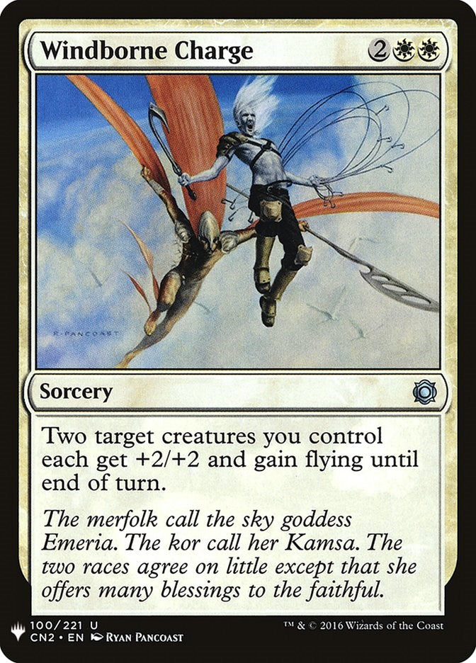 Windborne Charge [LIST - 100]