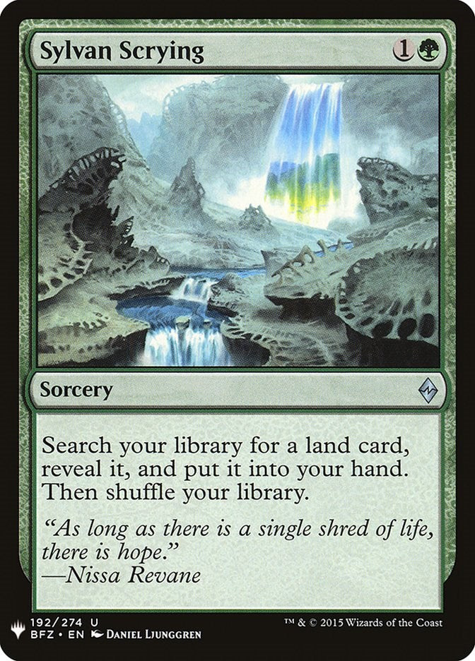 Sylvan Scrying [LIST - 192]