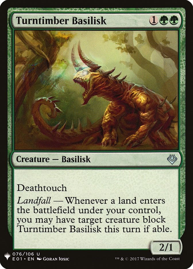 Turntimber Basilisk [LIST - 76]