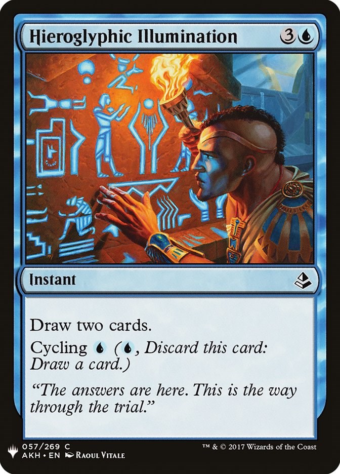 Hieroglyphic Illumination [LIST - 57]