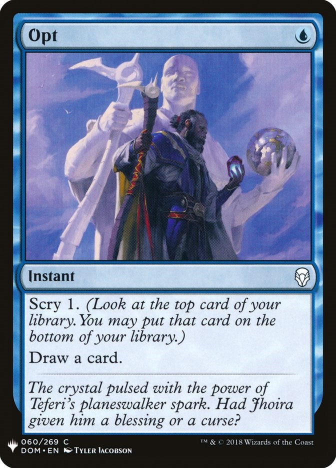Opt [LIST - 60]