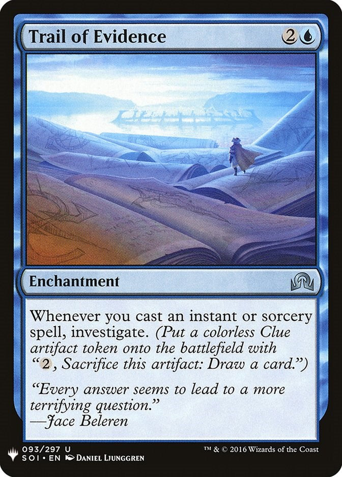 Trail of Evidence [LIST - 93]