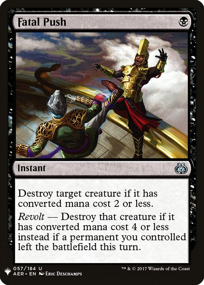 Fatal Push [LIST - 57]