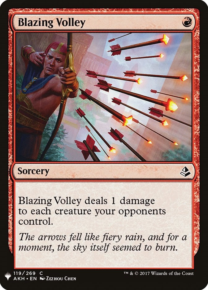 Blazing Volley [LIST - 119]