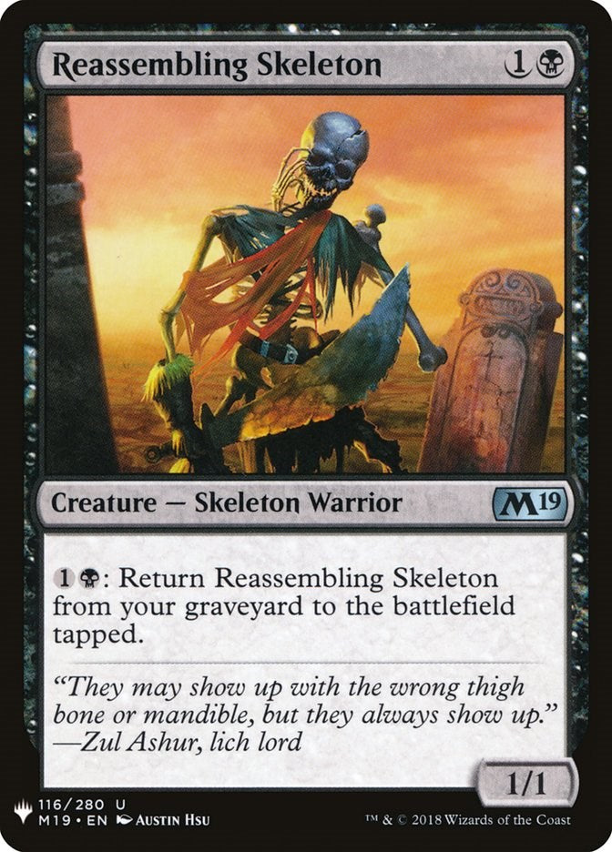 Reassembling Skeleton [LIST - 116]