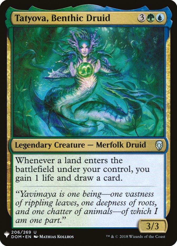 Tatyova, Benthic Druid [LIST - 206]
