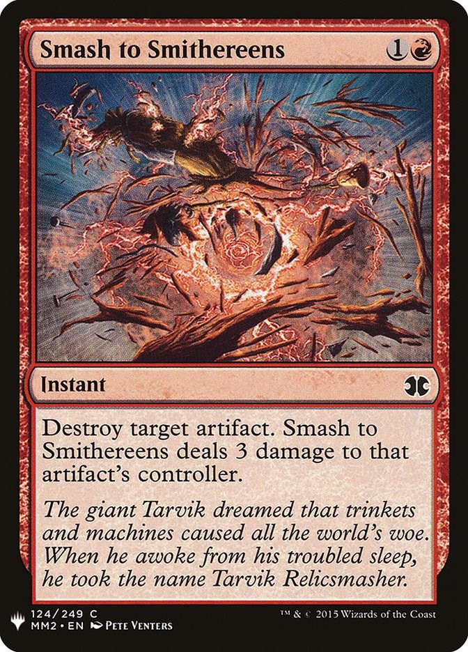 Smash to Smithereens [LIST - 124]