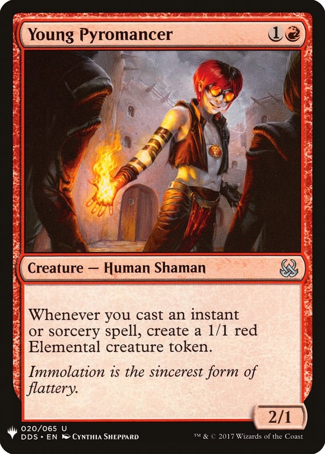 Young Pyromancer (DDS) [LIST - 20]