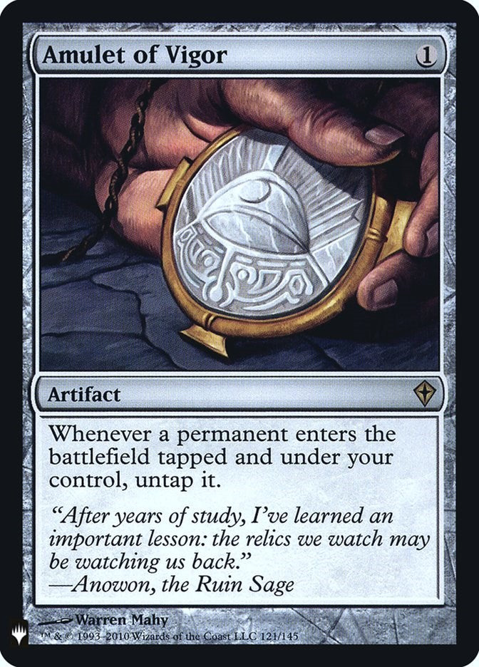 Amulet of Vigor [LIST - 121]
