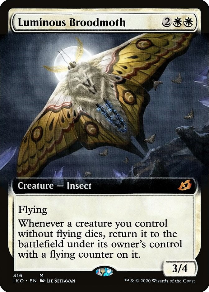 Luminous Broodmoth (Extended Art) [IKO - 316]
