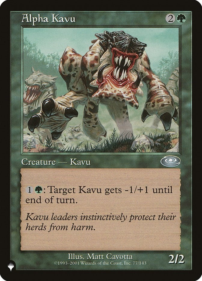 Alpha Kavu [LIST - 77/143]