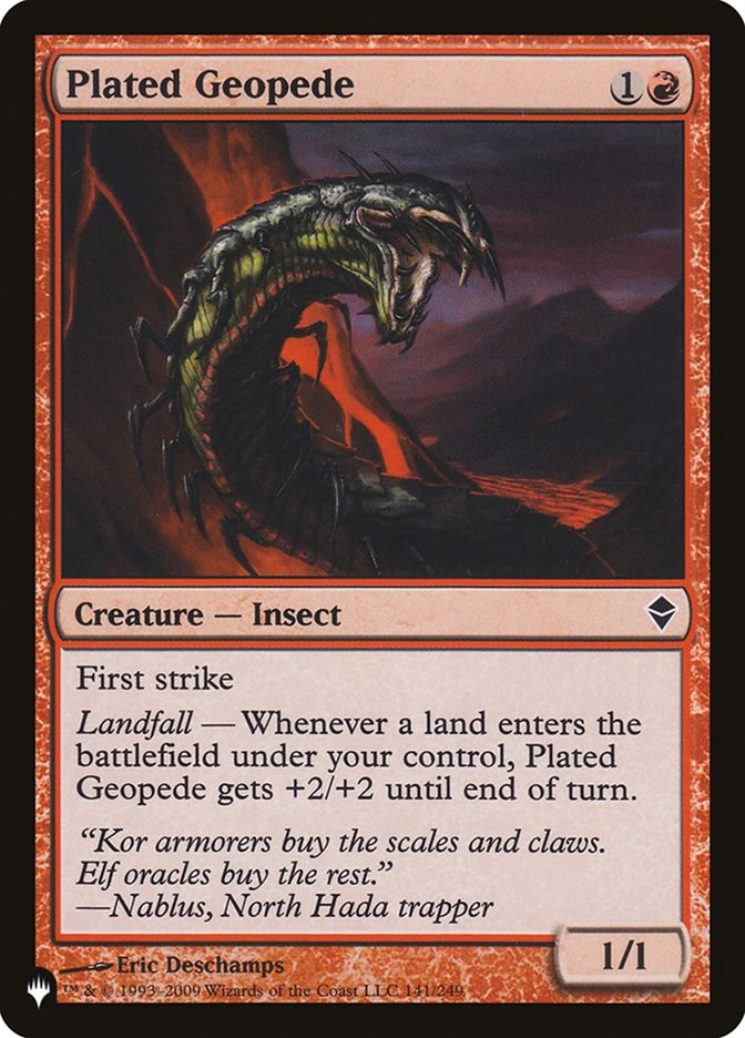 Plated Geopede [LIST - 141/249]