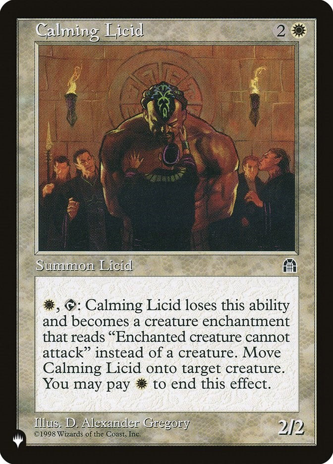 Calming Licid [LIST - N/A]