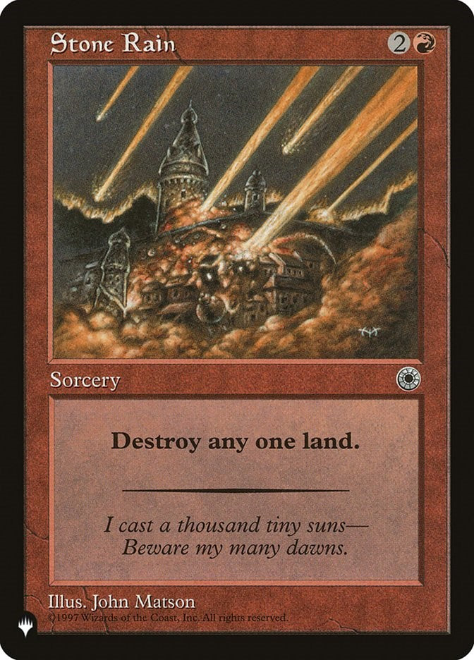 Stone Rain [LIST - N/A]
