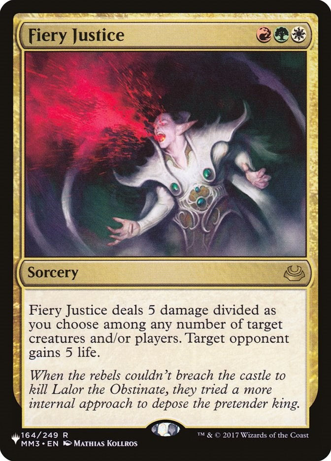 Fiery Justice [LIST - 164/249]