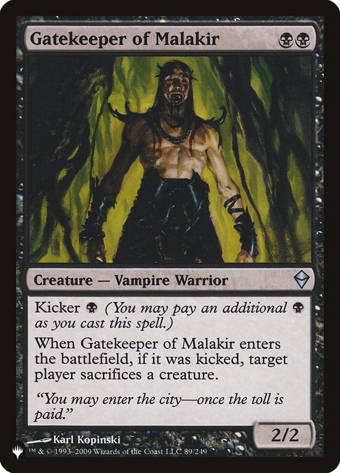 Gatekeeper of Malakir [LIST - 89/249]