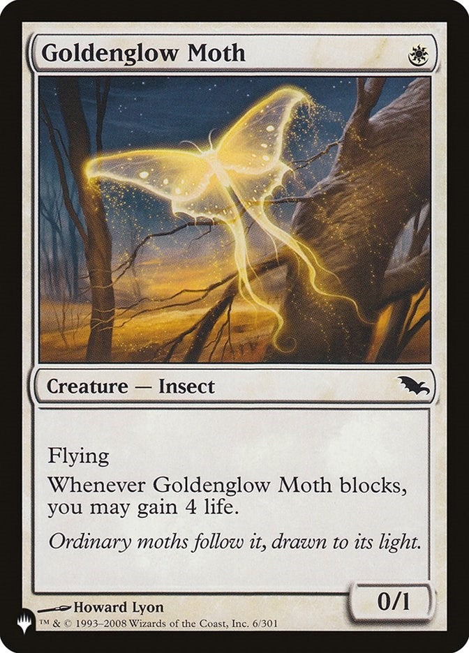 Goldenglow Moth [LIST - 6/301]