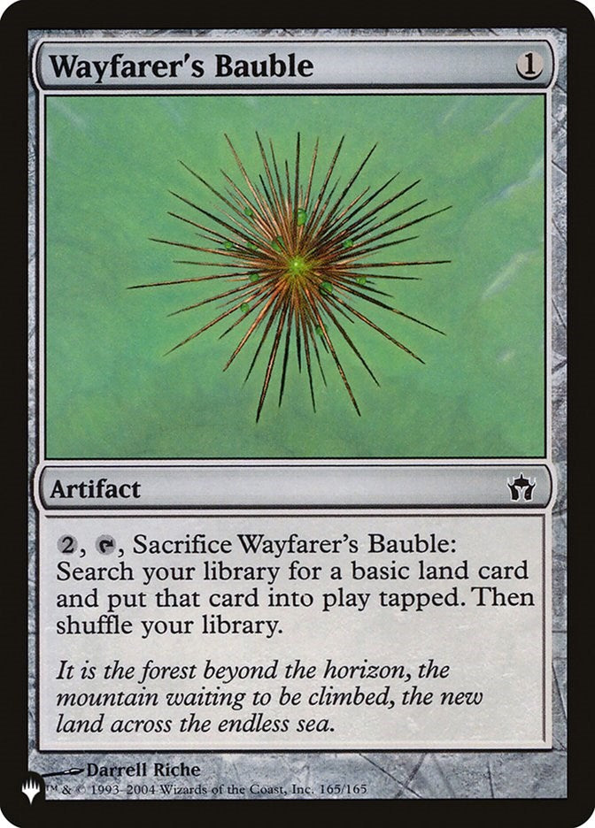Wayfarer's Bauble [LIST - 165/165]