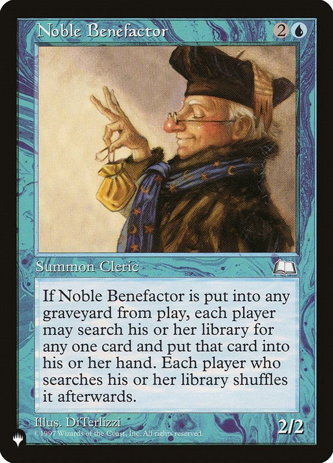 Noble Benefactor [LIST - N/A]