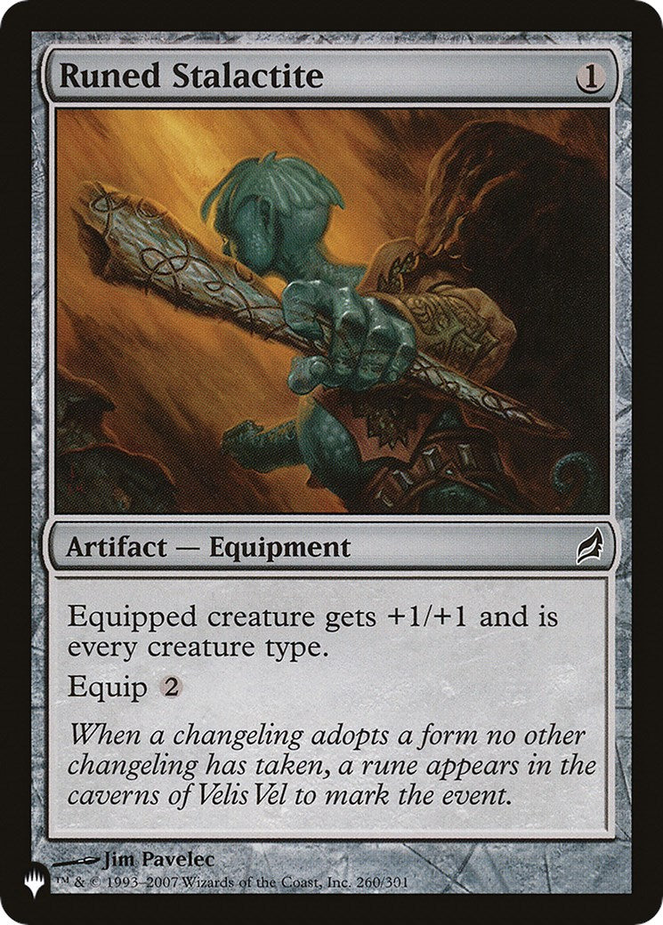Runed Stalactite [LIST - 260/301]