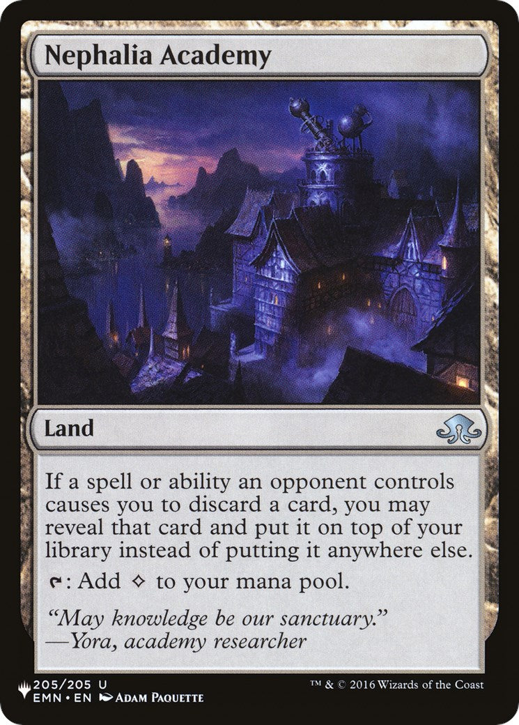 Nephalia Academy [LIST - 205/205]