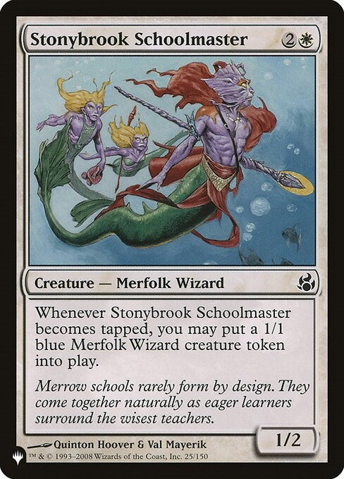Stonybrook Schoolmaster [LIST - 25/150]
