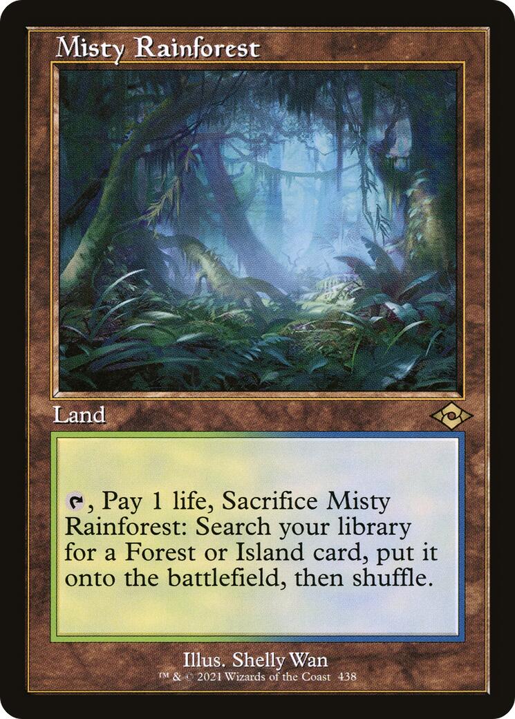 Misty Rainforest (Retro Frame) [MH2 - 438]