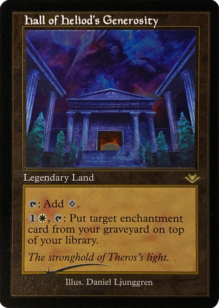 Hall of Heliod's Generosity (Retro Frame) (Foil Etched) [MH1 - 39]