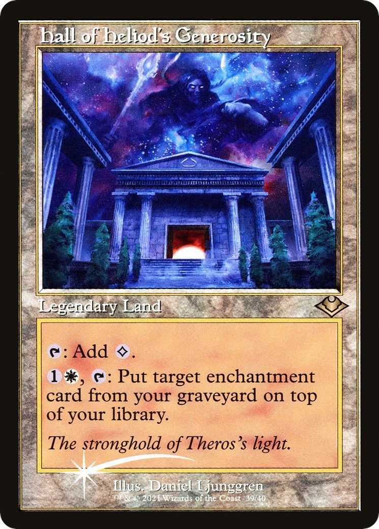 Hall of Heliod's Generosity (Retro Frame) [MH1 - 39]