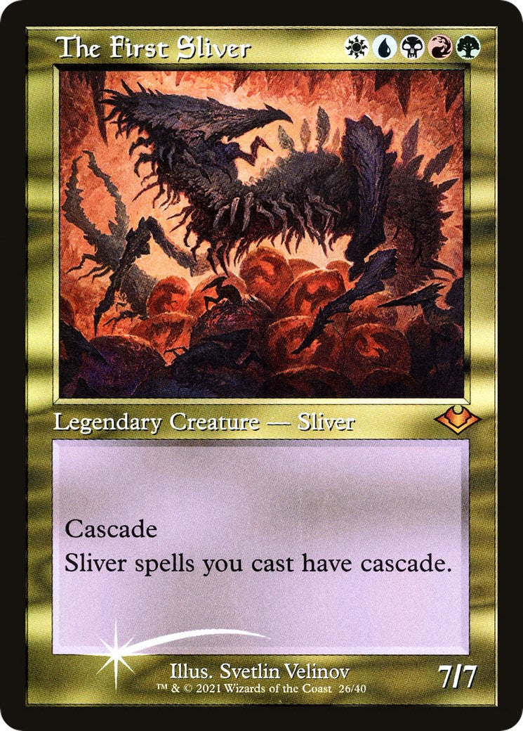 The First Sliver (Retro Frame) [MH1 - 26]