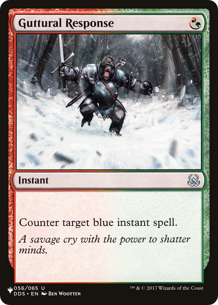 Guttural Response [LIST - 056/065]