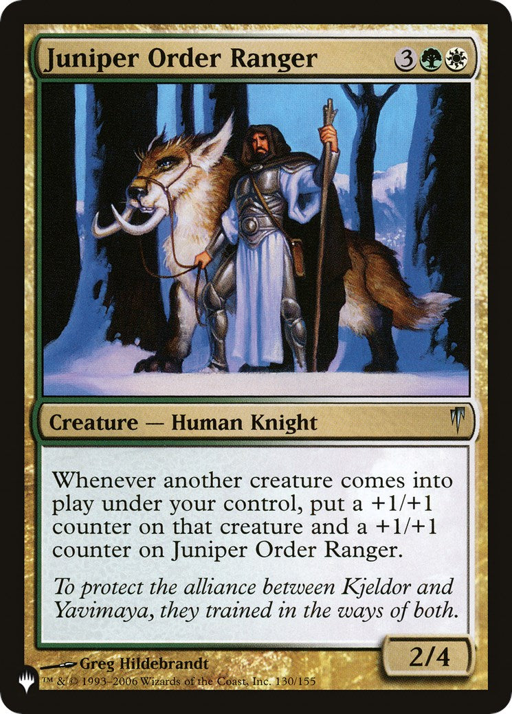 Juniper Order Ranger [LIST - 130/155]