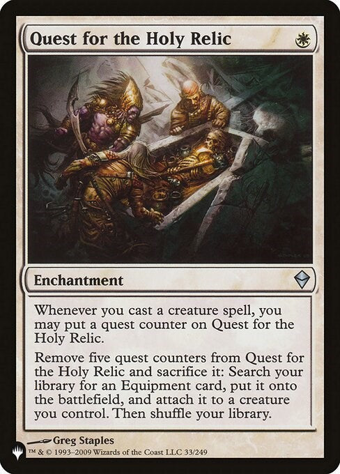 Quest for the Holy Relic [LIST - 33/249]