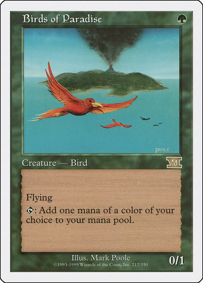 Birds of Paradise [6ED - 217]