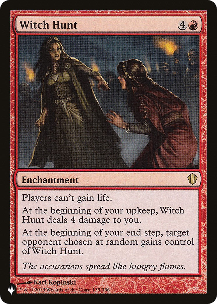 Witch Hunt [LIST - 133/356]