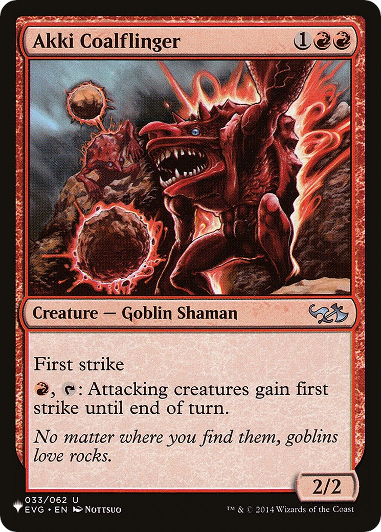 Akki Coalflinger [LIST - 033/062]