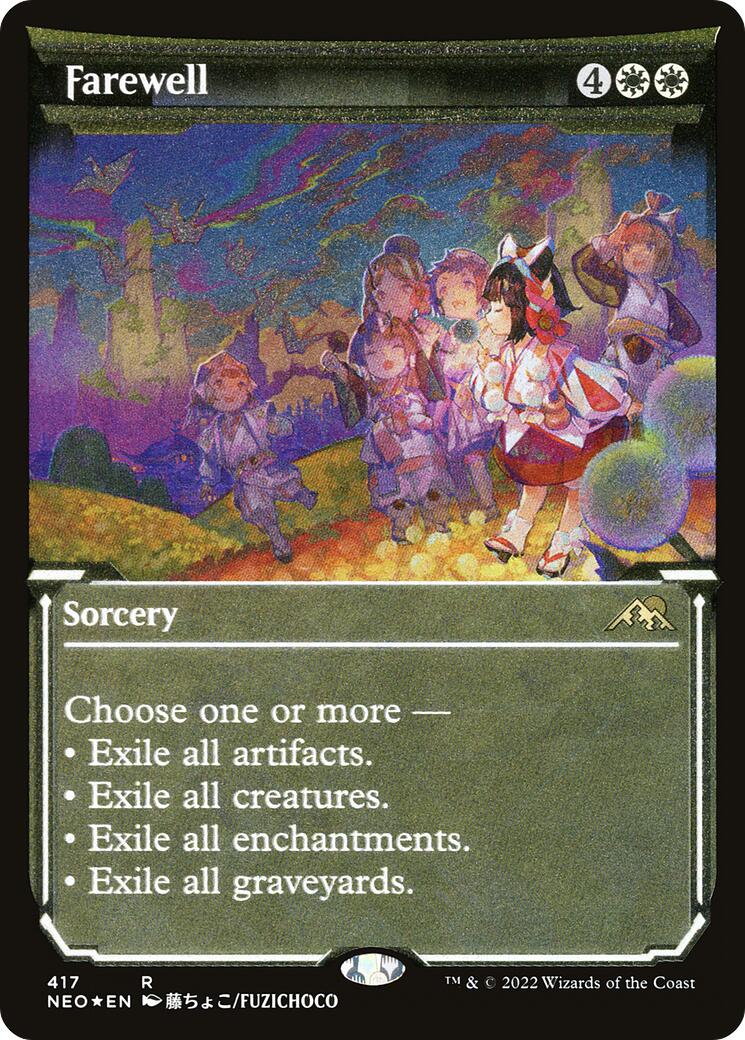 Farewell (Showcase) (Foil Etched) [NEO - 417]